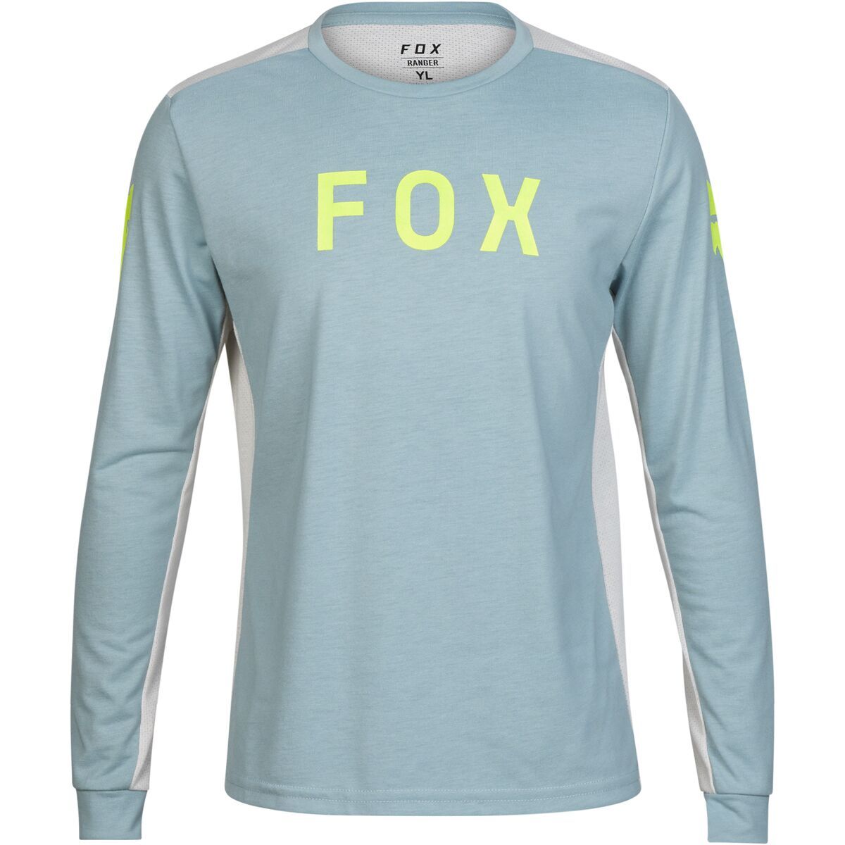 Fox Racing Ranger Revise Long Sleeve Jersey - Kids' Gunmetal Aviation, XL