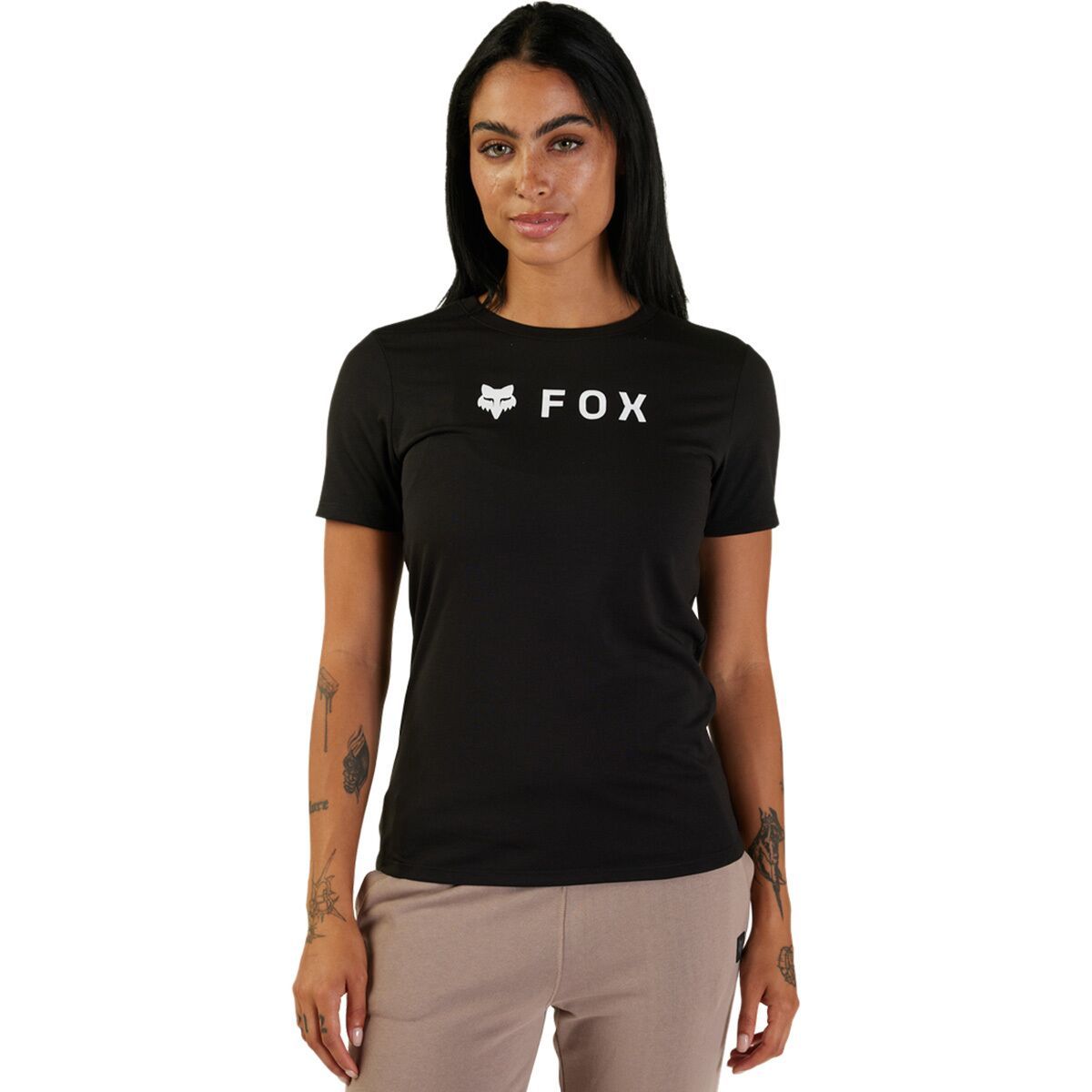 Fox Racing Absolute Short-Sleeve Tech T-Shirt - Women's Black, L