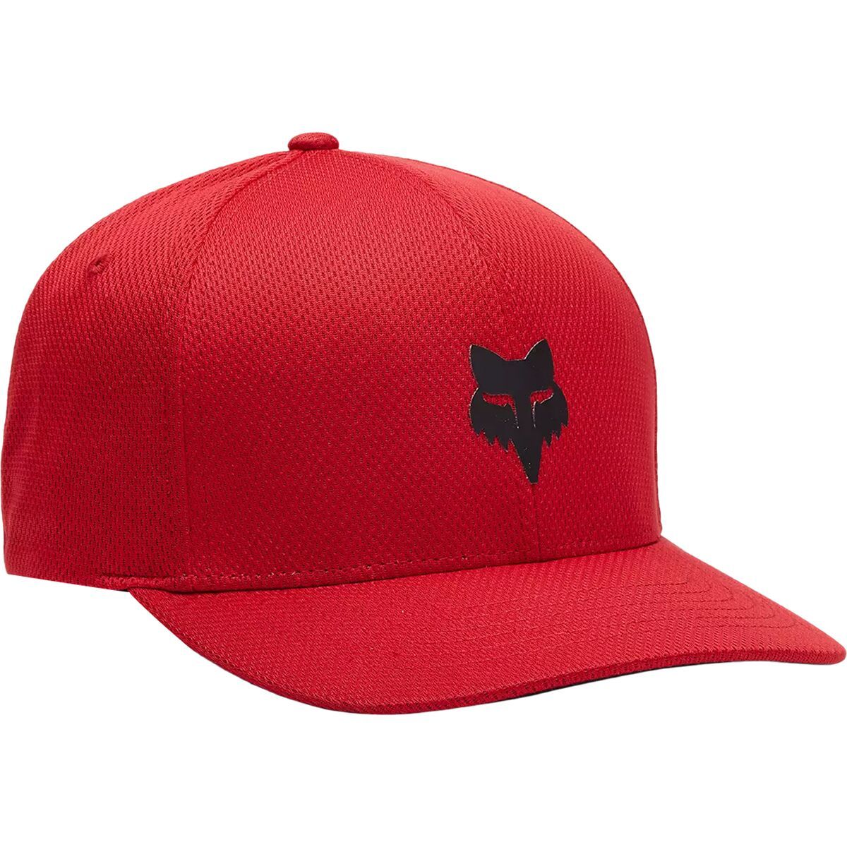 Fox Racing Fox Head Tech Flexfit Biking Hat Flame Red, L/XL