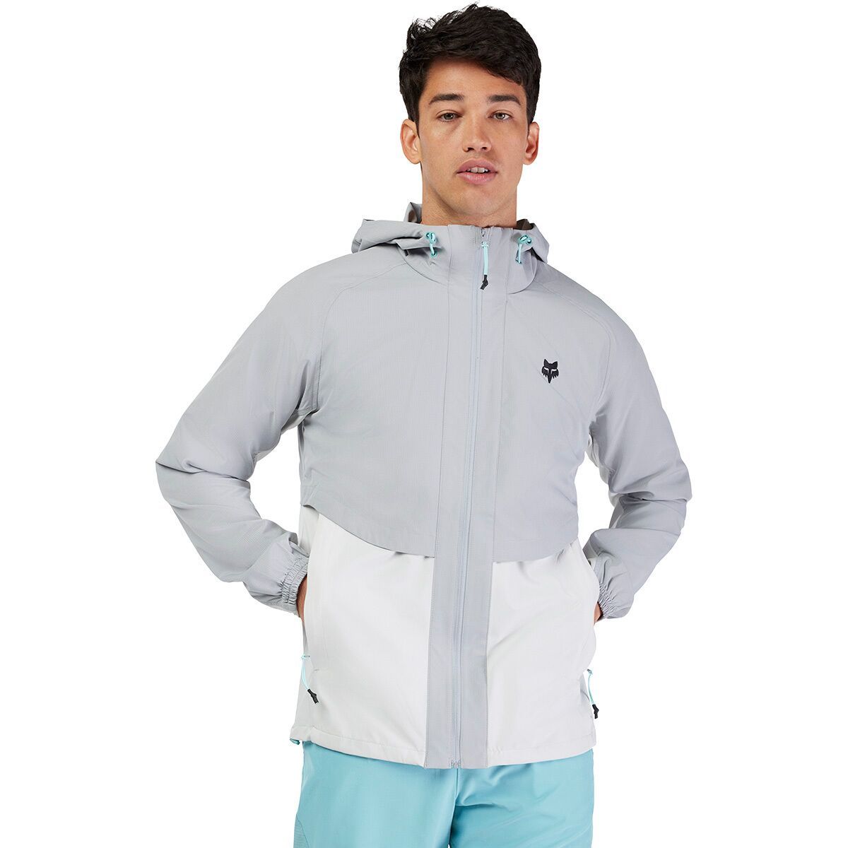 Image of Fox Racing Survivalist Windbreaker - Men's Steel Grey, L