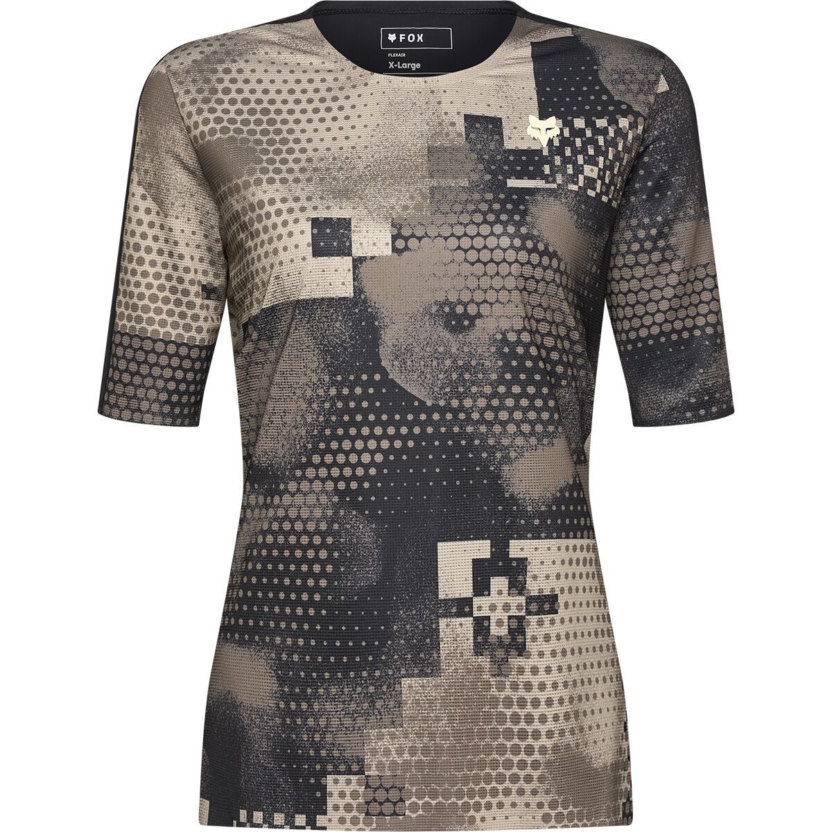 Image of Fox Racing Flexair Ascent Short-Sleeve Jersey - Women's Pulse Sand, L