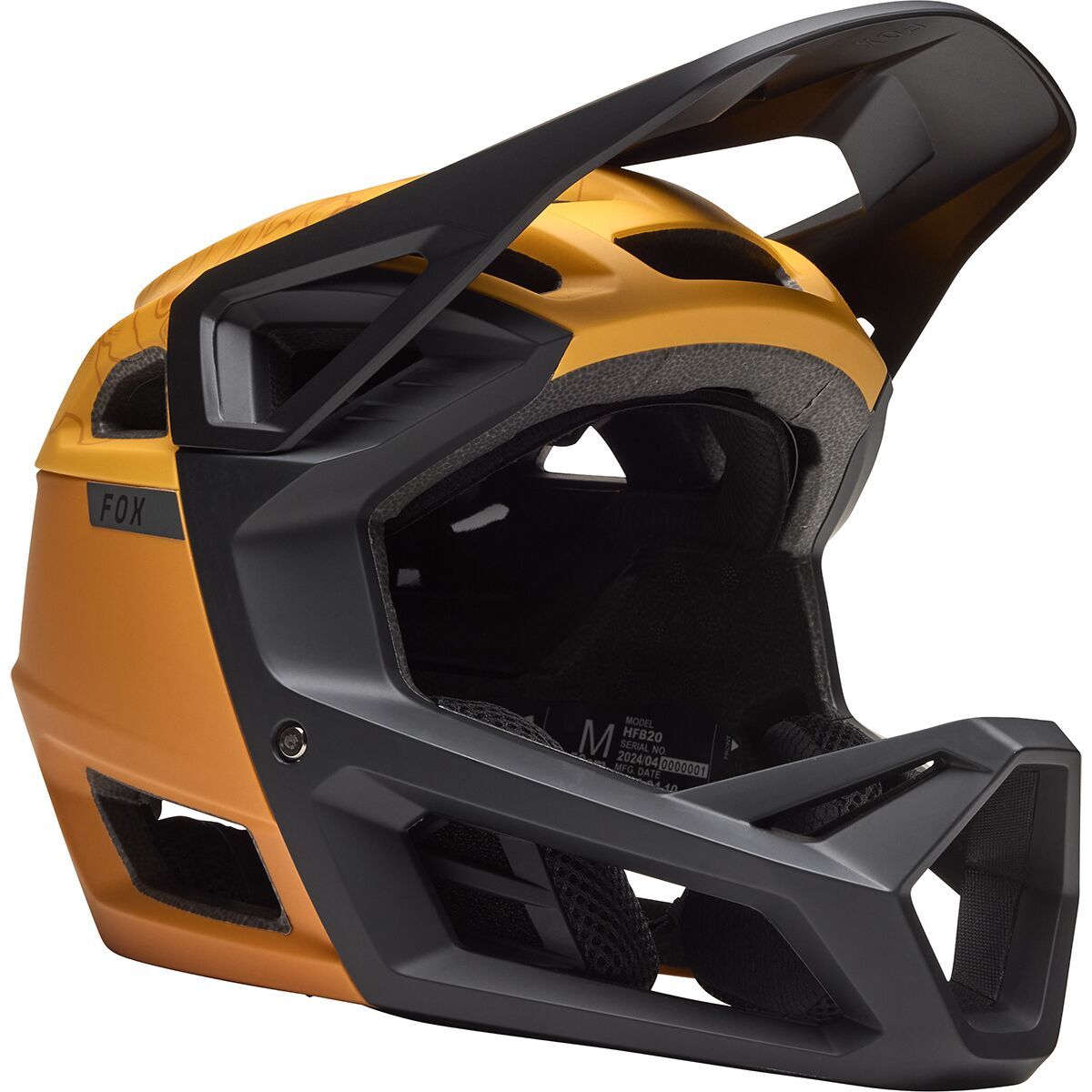 Image of Fox Racing Proframe Helmet Frequency Caramel, L