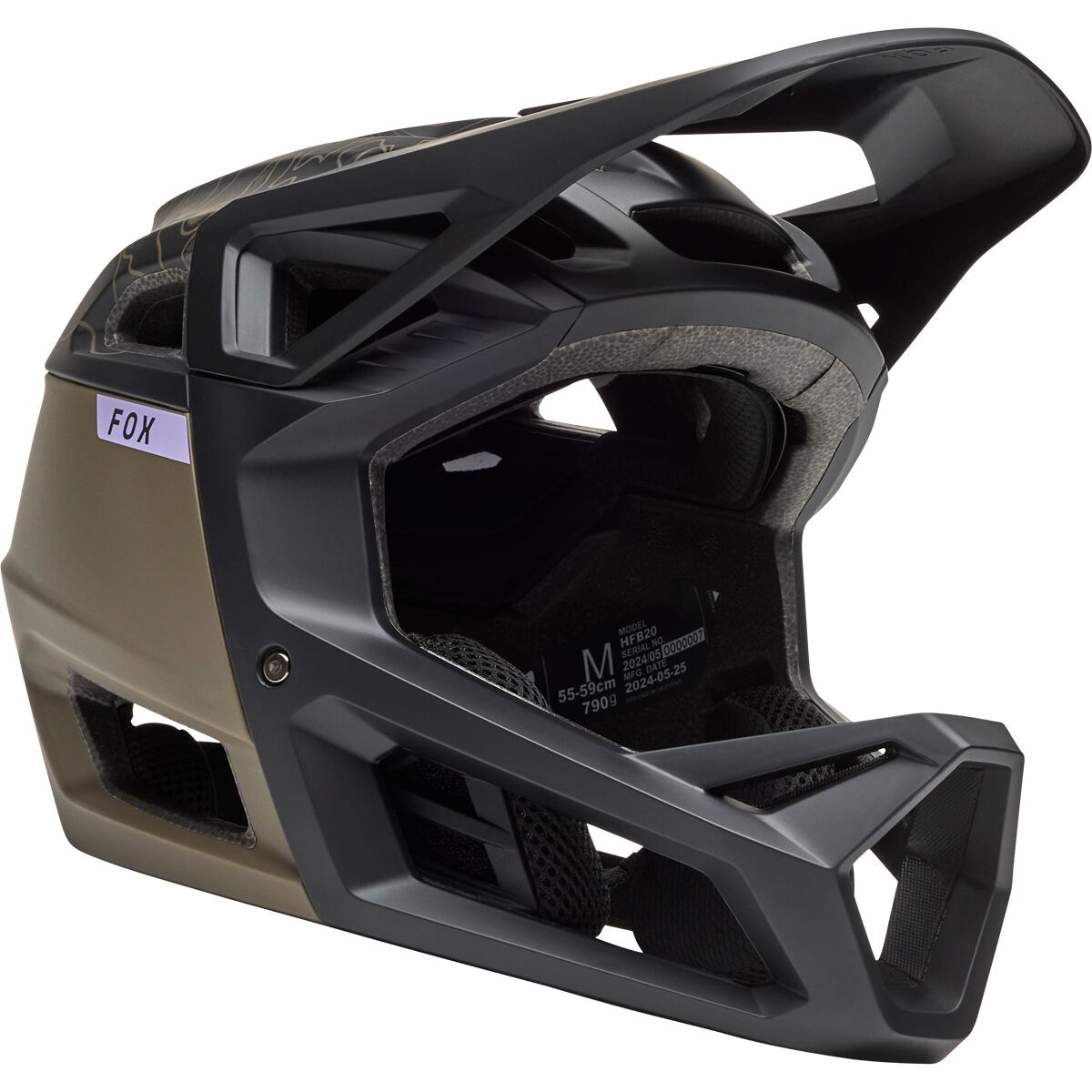 Image of Fox Racing Proframe Helmet Frequency Military, S