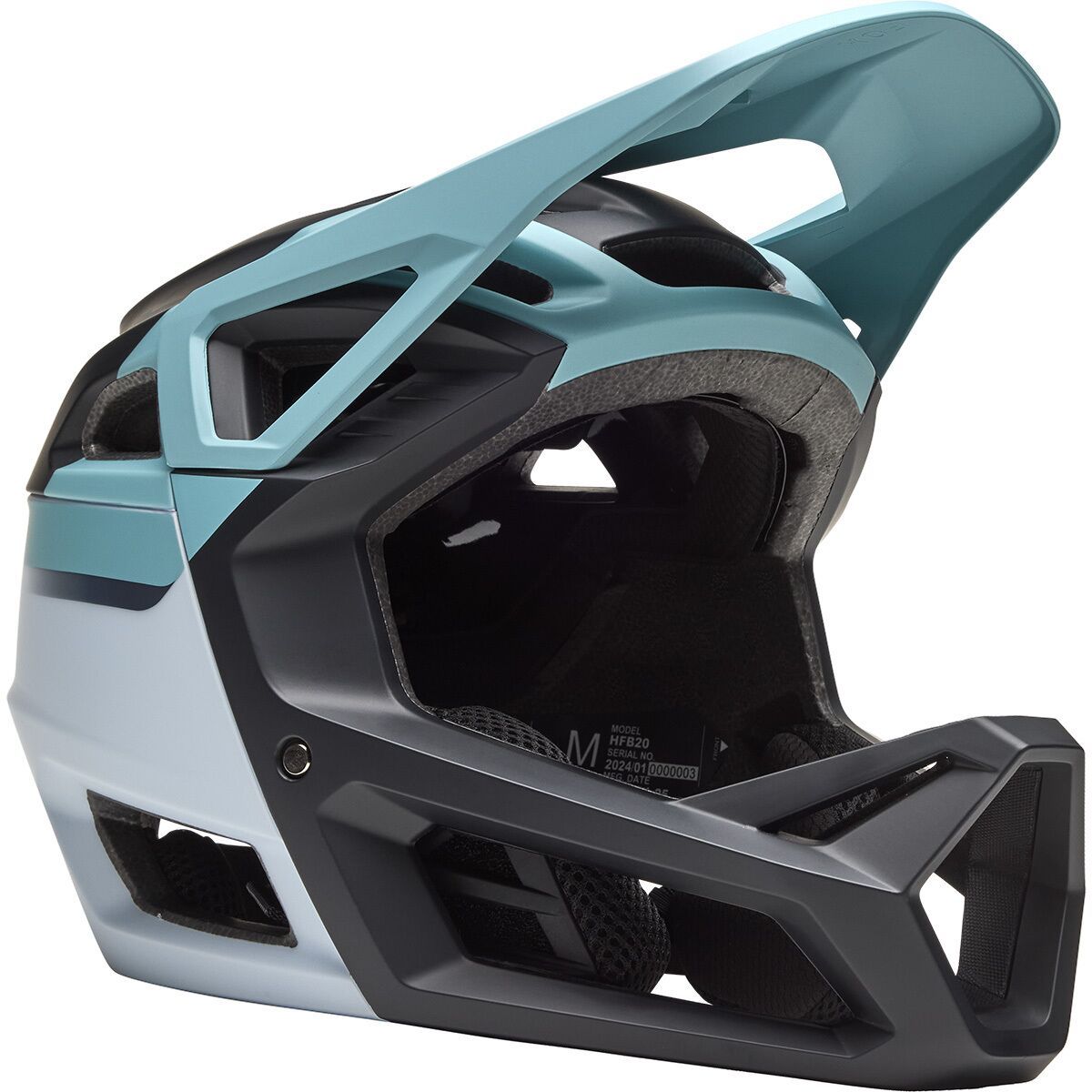 Image of Fox Racing Proframe Helmet Rizer Pale Blue, L