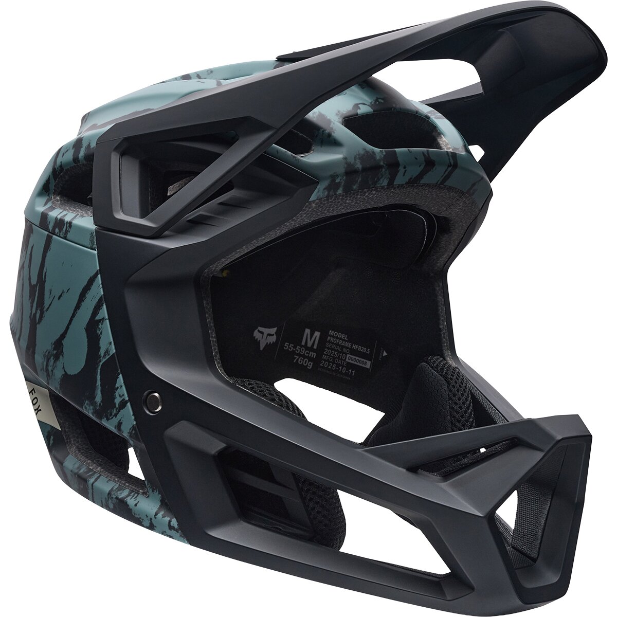 Image of Fox Racing Proframe Helmet Sage Thrive, L