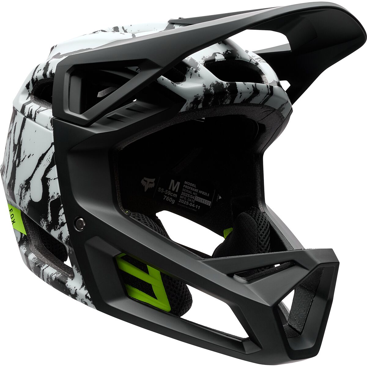 Image of Fox Racing Proframe Helmet Thrive White, S