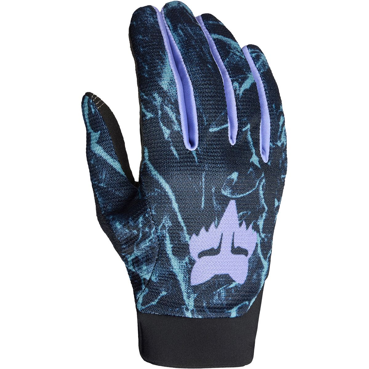 Image of Fox Racing Ranger Glove - Women's Arctic Blue Image Print, L