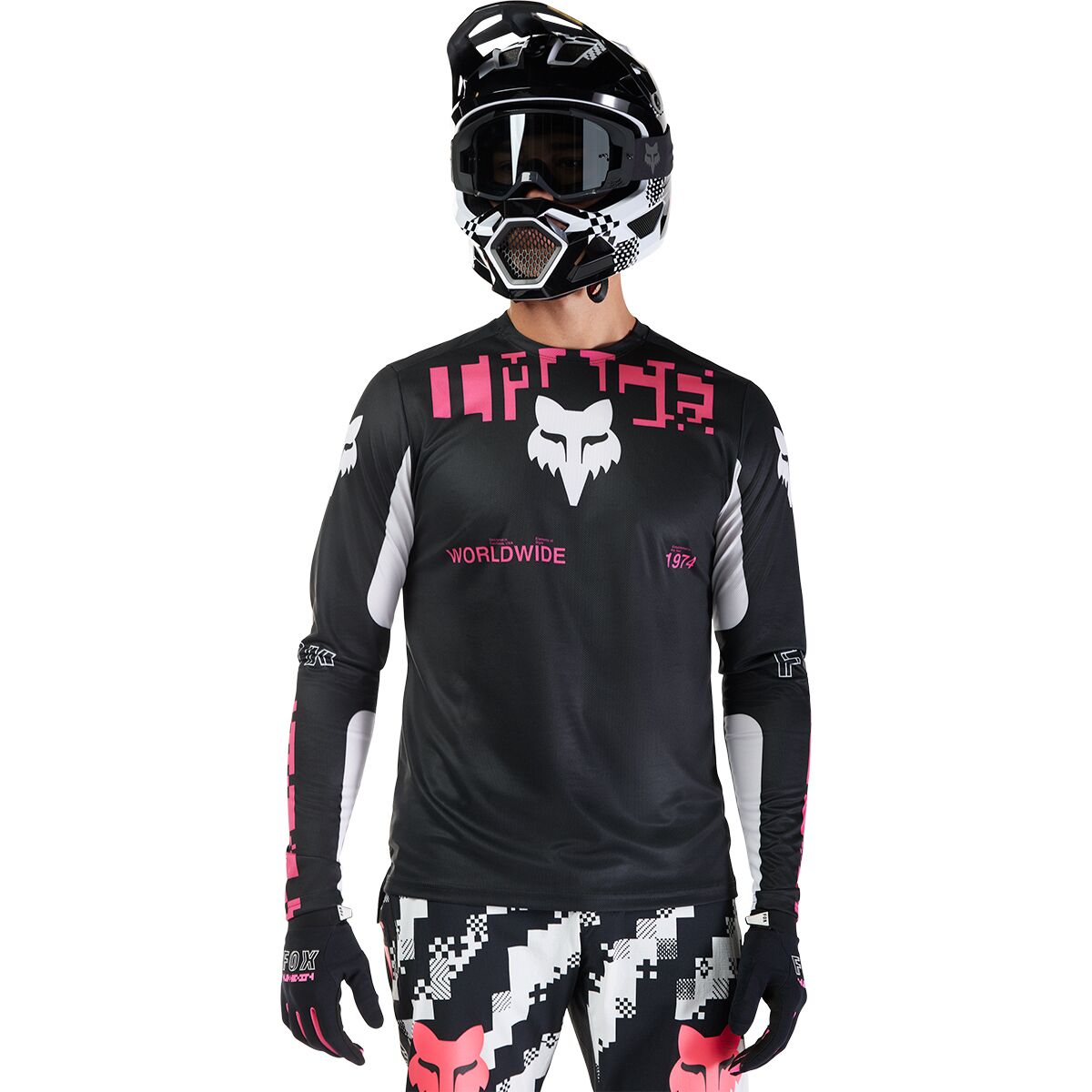Image of Fox Racing Ranger Long-Sleeve Jersey - Men's Digi Black, M