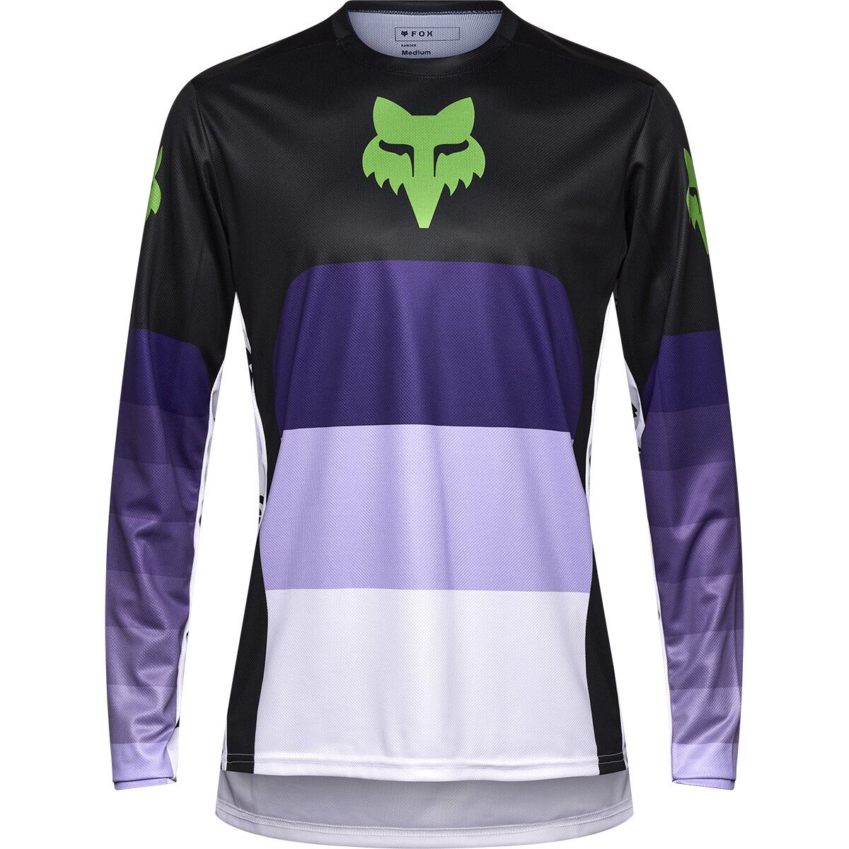Image of Fox Racing Ranger Long-Sleeve Jersey - Men's Grid Black, XXL