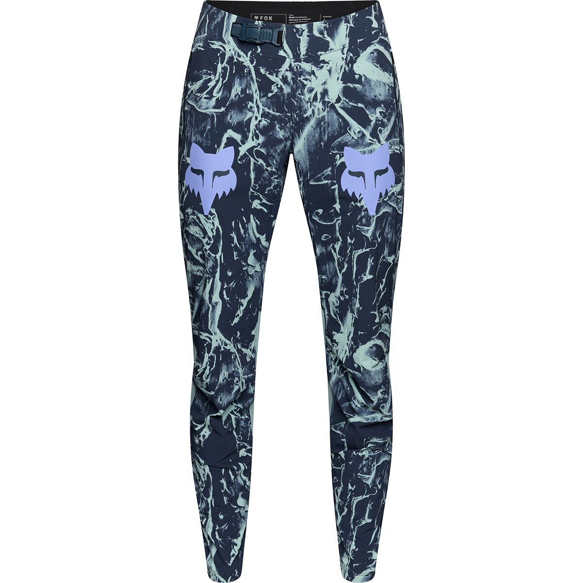 Image of Fox Racing Ranger Pant - Women's Arctic Blue Image Print, 6
