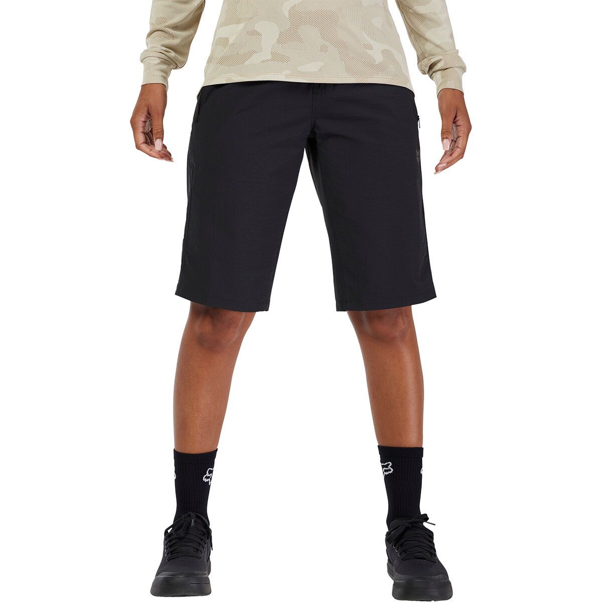 Image of Fox Racing Ranger Short + Liner - Women's Black, 2