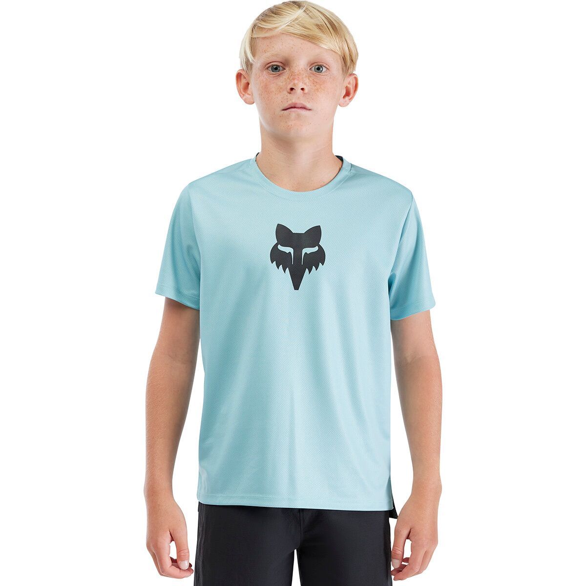 Image of Fox Racing Ranger Short-Sleeve Jersey - Kids' Vintage Wash Fox Head, L