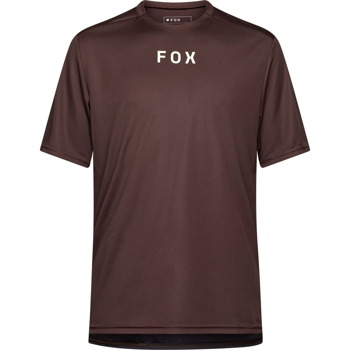 Image of Fox Racing Ranger Short-Sleeve Jersey - Men's Cocoa Wordmark, M