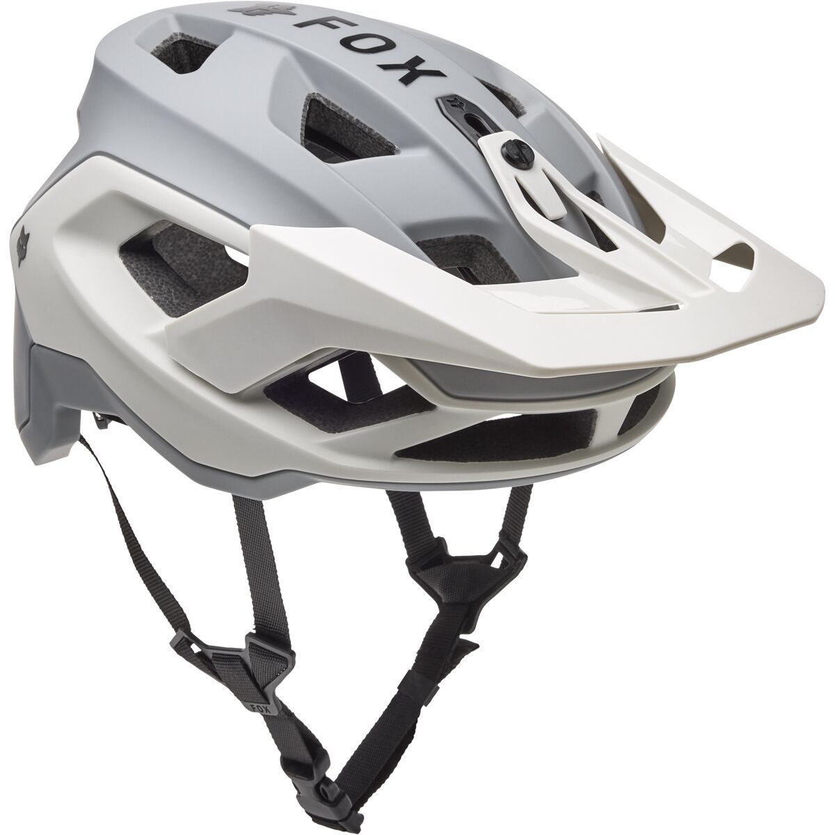 Image of Fox Racing Speedframe Mips Helmet Light Grey 50/50, M