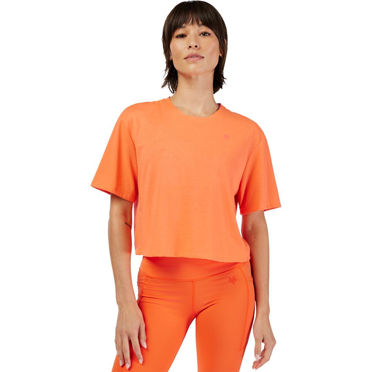Image of Fox Racing Forums Short-Sleeve Tech T-Shirt - Women's Salmon, XL