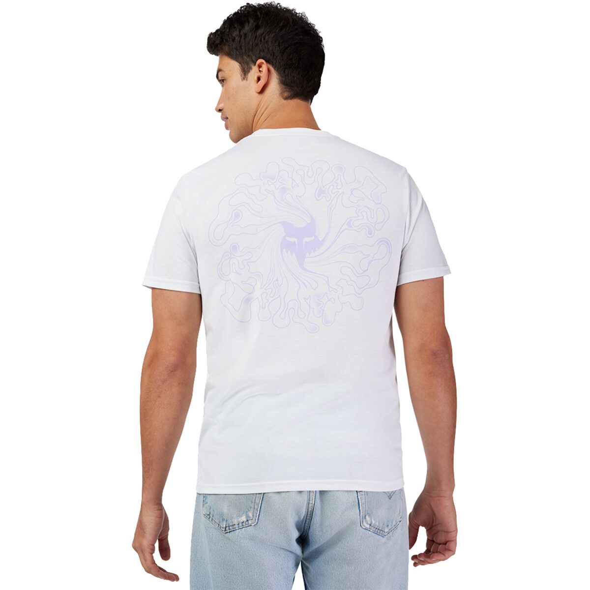 Image of Fox Racing Frequency Short-Sleeve Tech T-Shirt - Men's Optic White, M