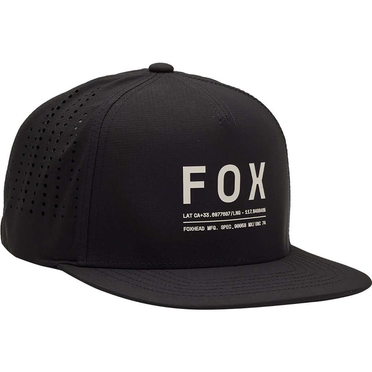 Image of Fox Racing Non Stop Tech Snapback Black, One Size