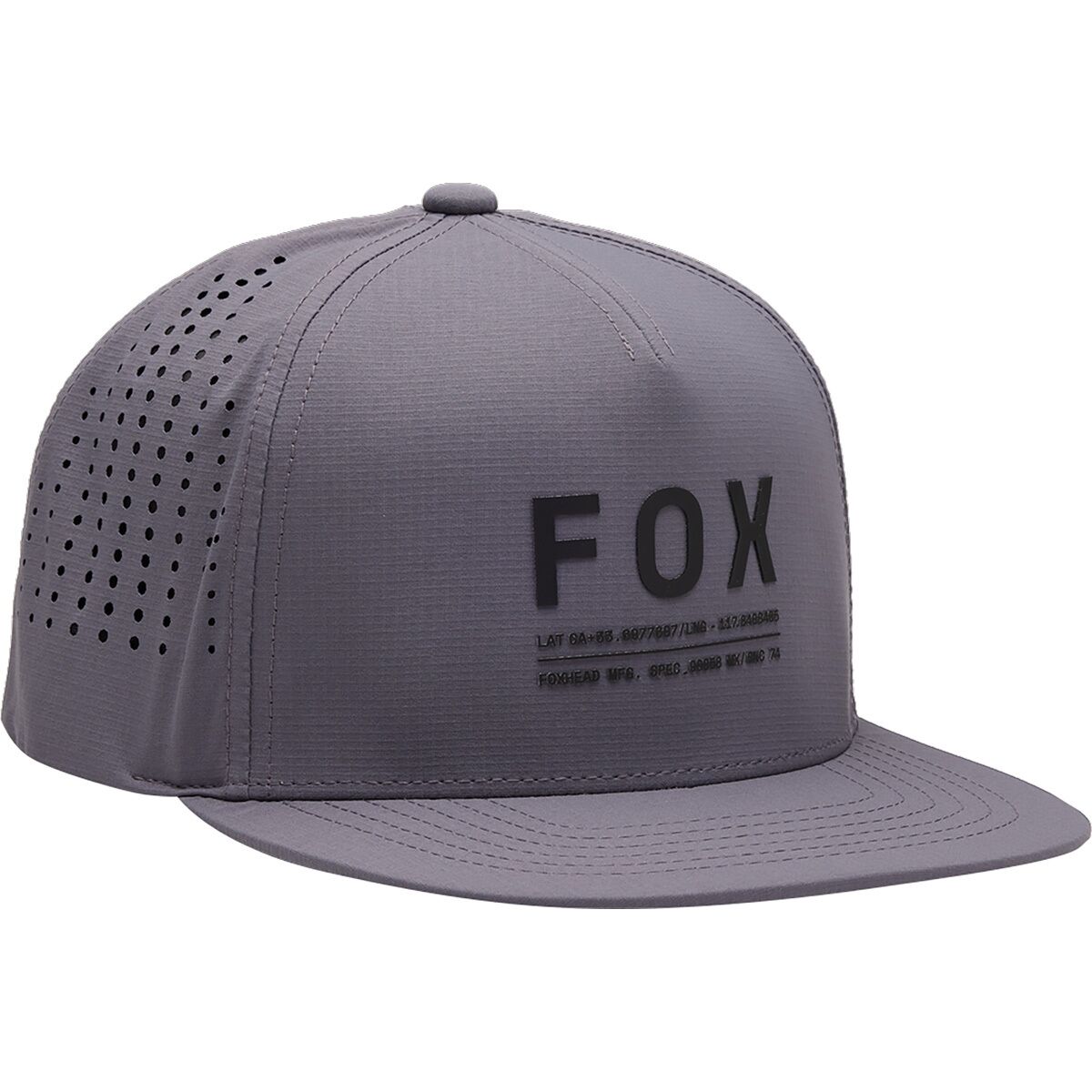 Image of Fox Racing Non Stop Tech Snapback Steel Grey, One Size