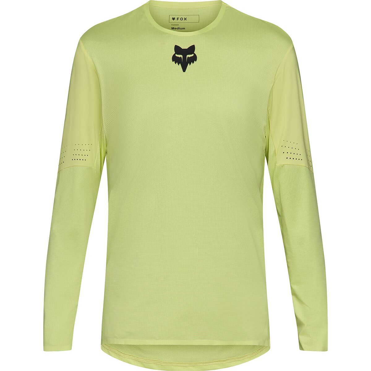 Image of Fox Racing Flexair Long-Sleeve Jersey - Men's Lime, M