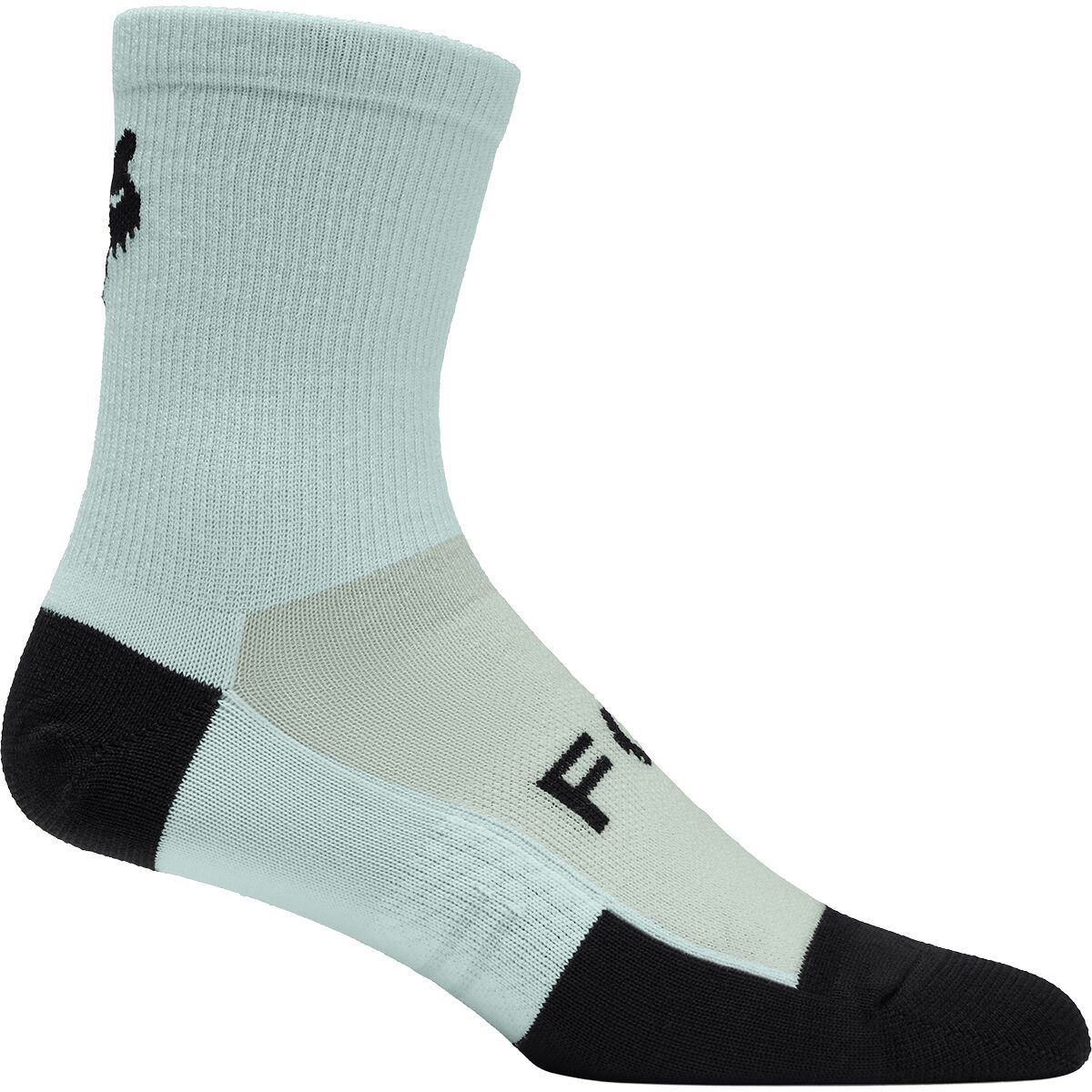 Image of Fox Racing Flexair Merino 6in Sock Frost, L/XL