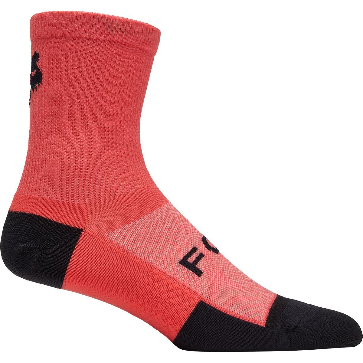 Image of Fox Racing Flexair Merino 6in Sock Neon Pink, L/XL