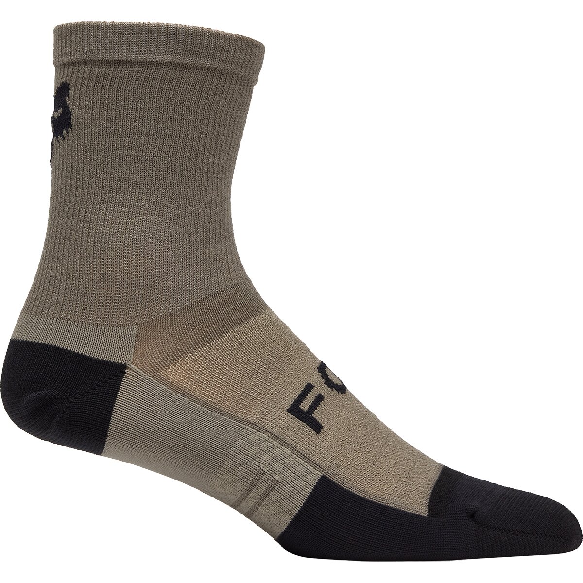 Image of Fox Racing Flexair Merino 6in Sock Nutmeg, S/M