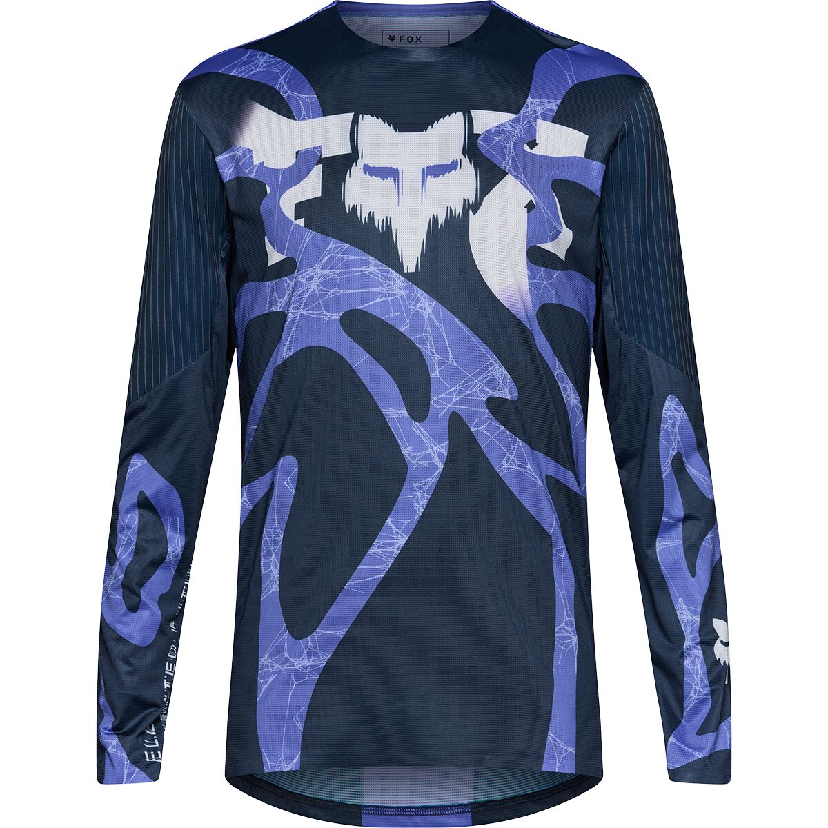 Image of Fox Racing Flexair SE Long-Sleeve Jersey - Men's Blueberry Diffuse, XL