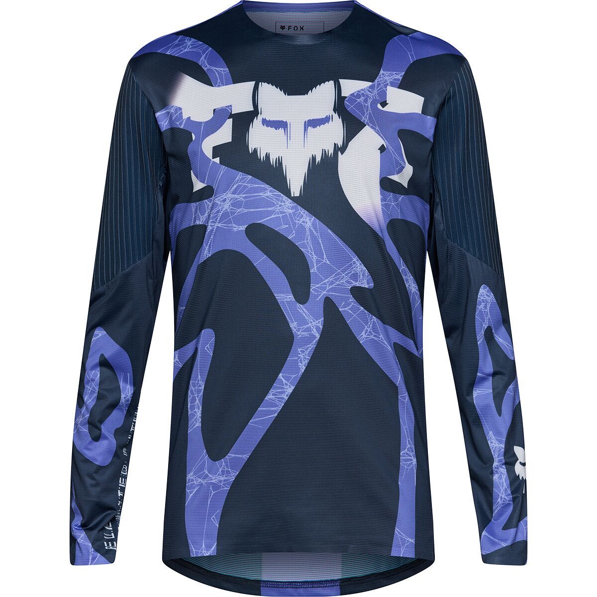 Image of Fox Racing Flexair SE Long-Sleeve Jersey - Men's Blueberry Diffuse, XL