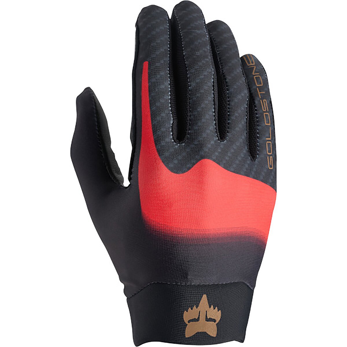 Image of Fox Racing Flexair Goldstone SE Leather Palm Glove - Men's Black, L
