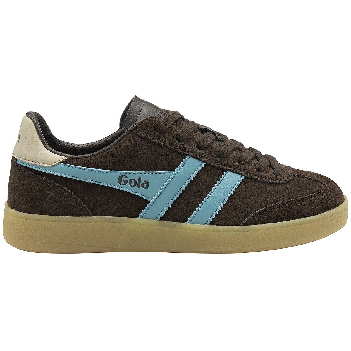 Image of Gola Viper Sneaker - Women's Dark Brown/Ocean/Bone/Gum, 7.0