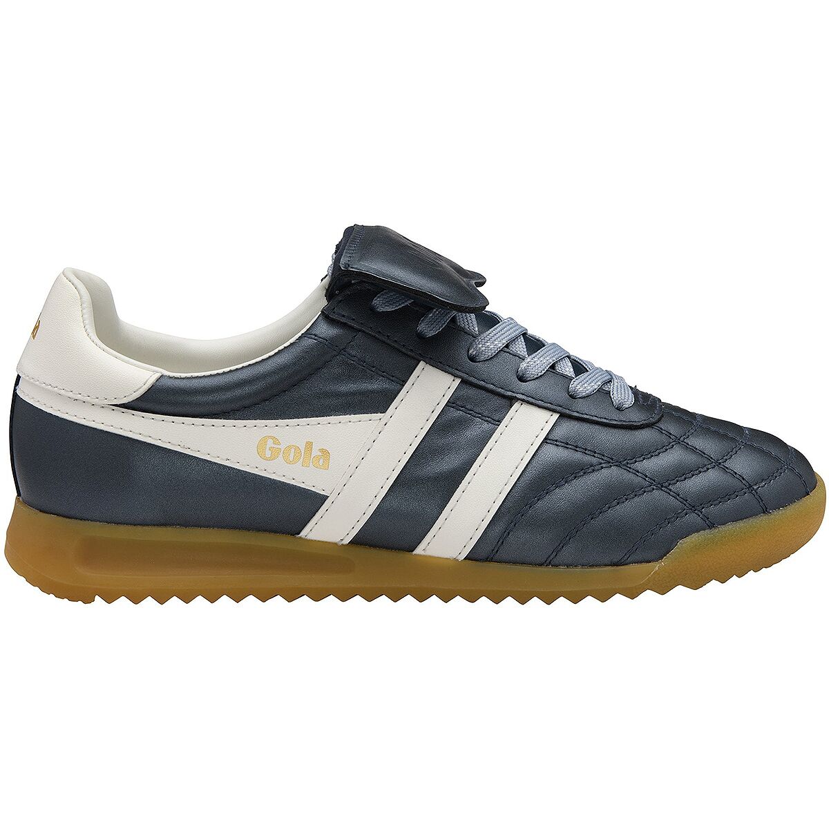 Image of Gola Stadium '86 Shoe - Women's Navy/Off White, 7.5
