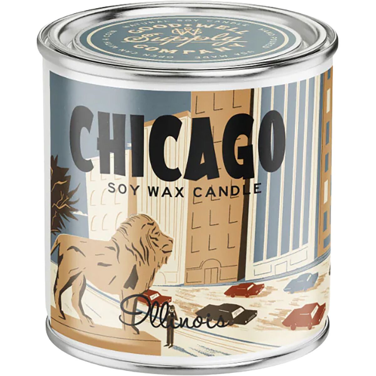 Image of Good and Well Supply Co. Chicago One Color, 8oz