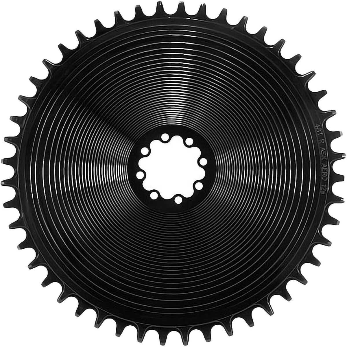 Image of Garbaruk AXS Road/CX AERO Round Chainring Black, 40t
