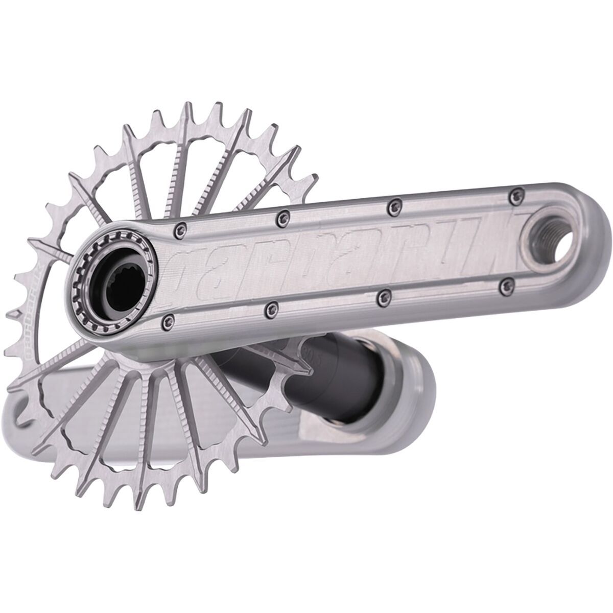 Image of Garbaruk Enduro Crankset Silver, Silver, 165mm, 30mm