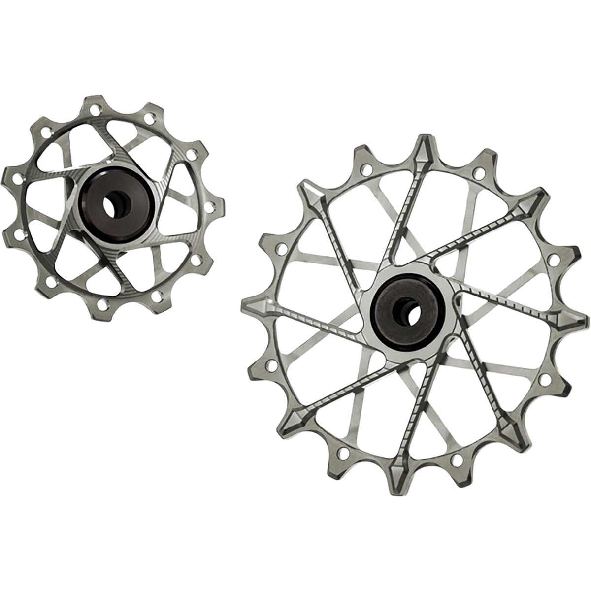 Image of Garbaruk Rear Derailleur Pulleys for Shimano Silver, 11,16t