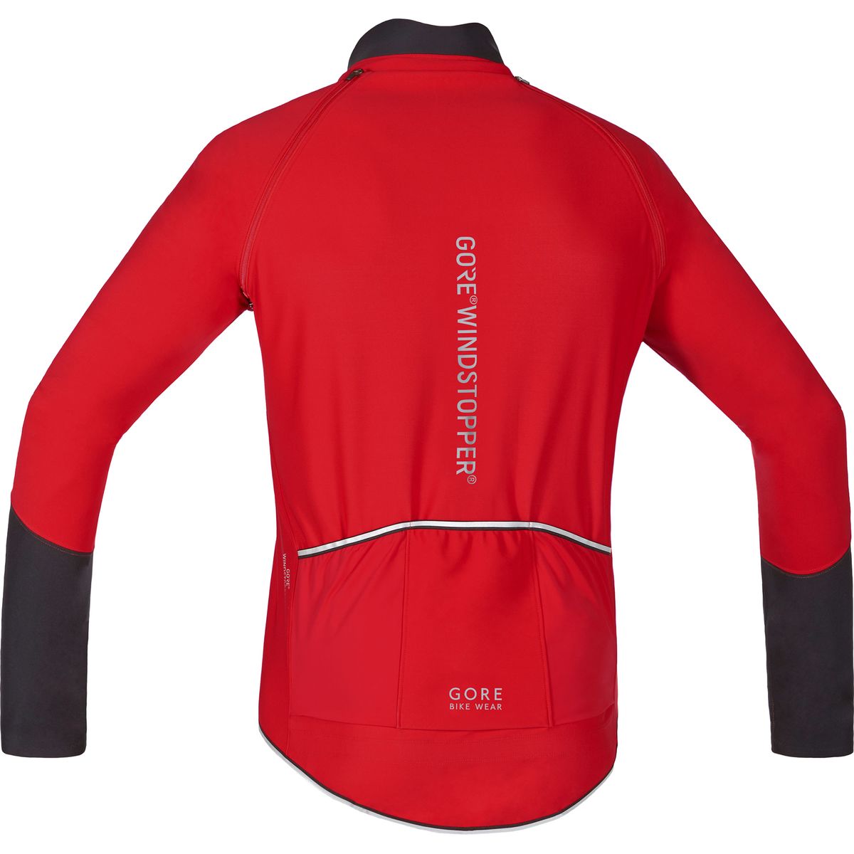 ※kanan※Gore bike wear windstopper Gore Bike Wear Power Windstopper Softshell Zip-Off Jersey