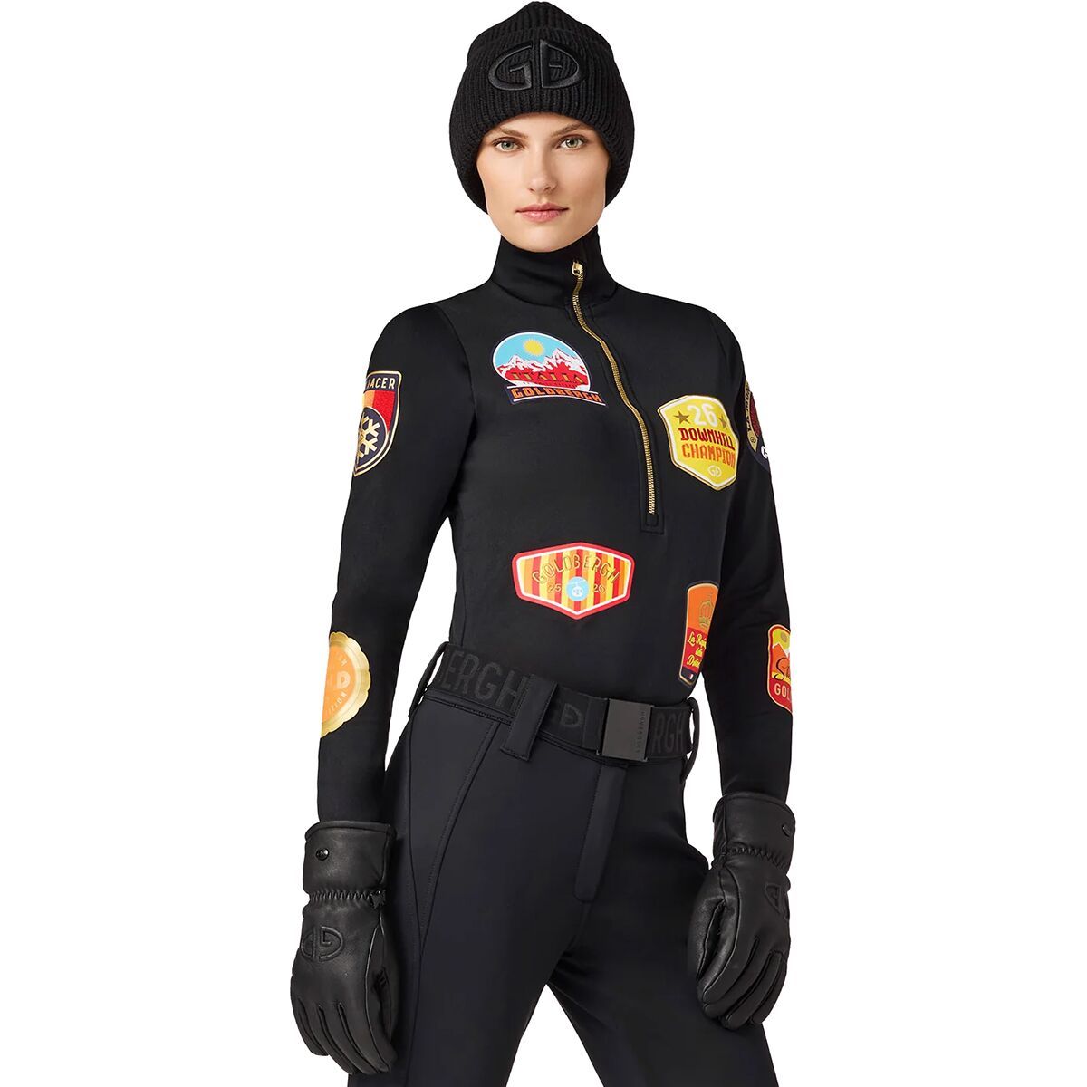 Image of Goldbergh Triumph Ski Pully - Women's Black, S