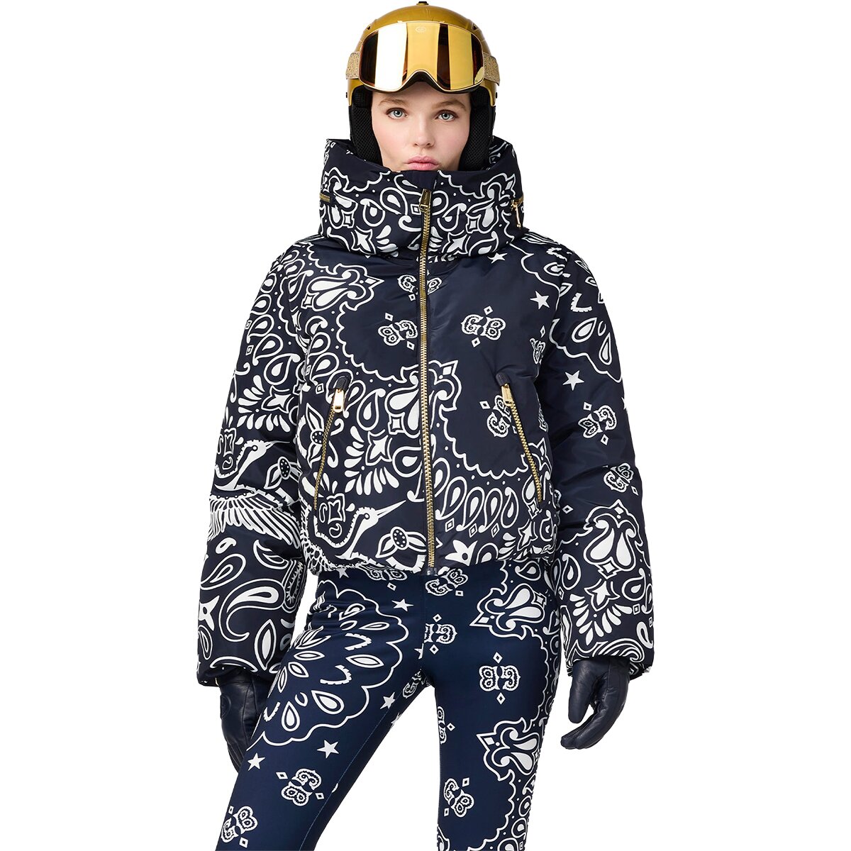 Goldbergh Goldbergh Kyoki Ski Jacket - Women's Bandana Paisley Blue, 34 - $928.95 at Backcountry.com