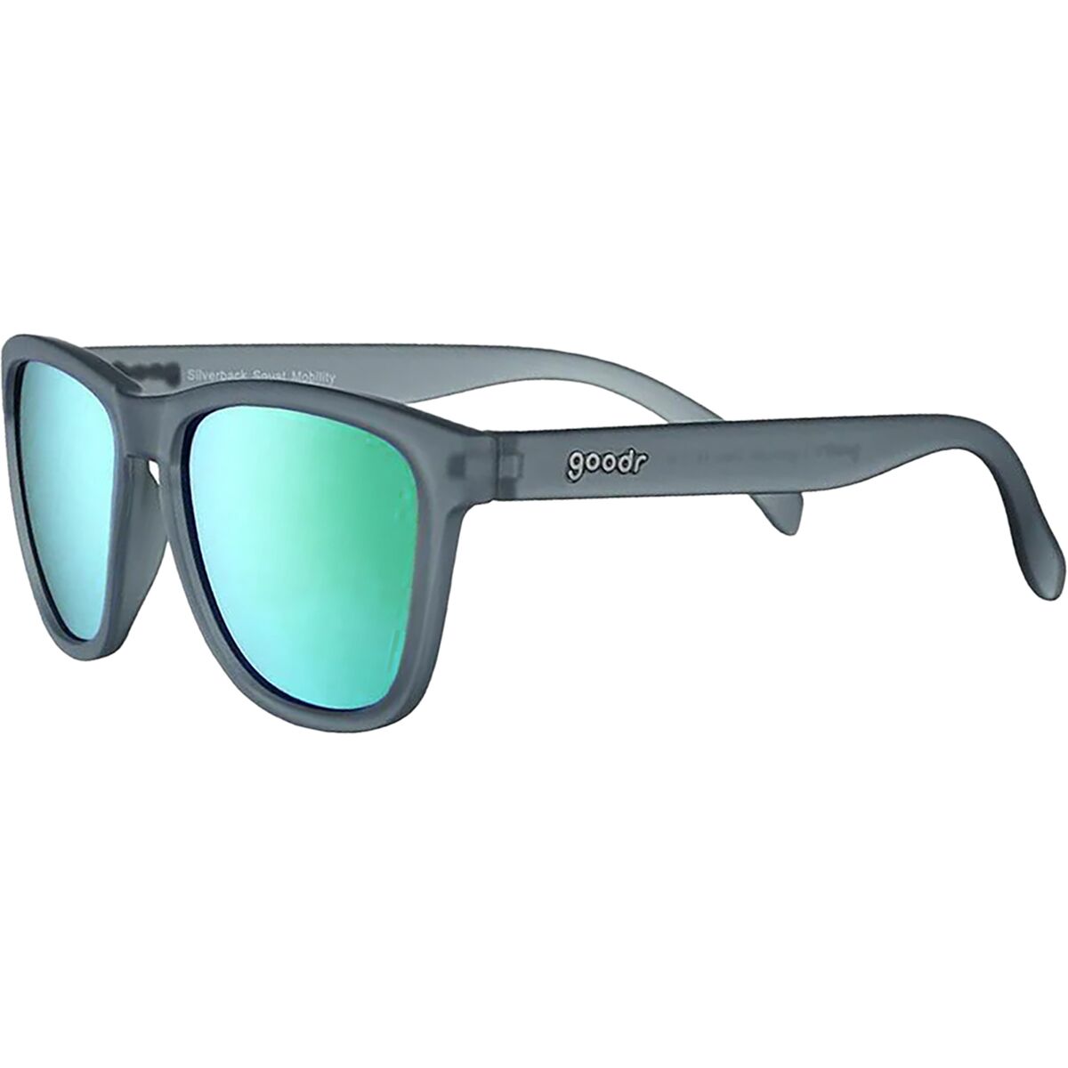 Image of Goodr OG Polarized Sunglasses Silverback Squat Mobility/Grey, One Size