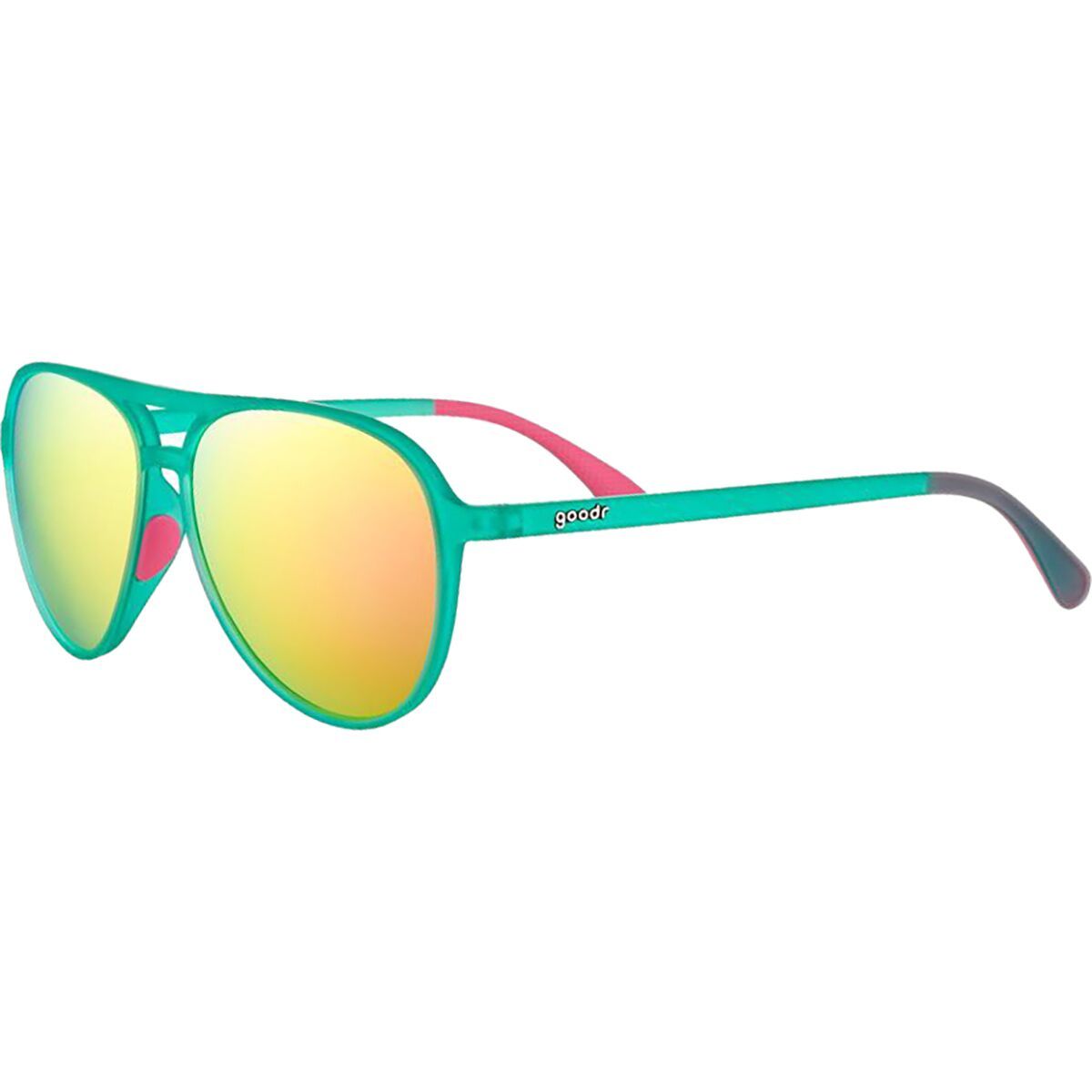 Image of Goodr Mach Gs Polarized Sunglasses Kitty Hawkers' Ray Blockers, One Size