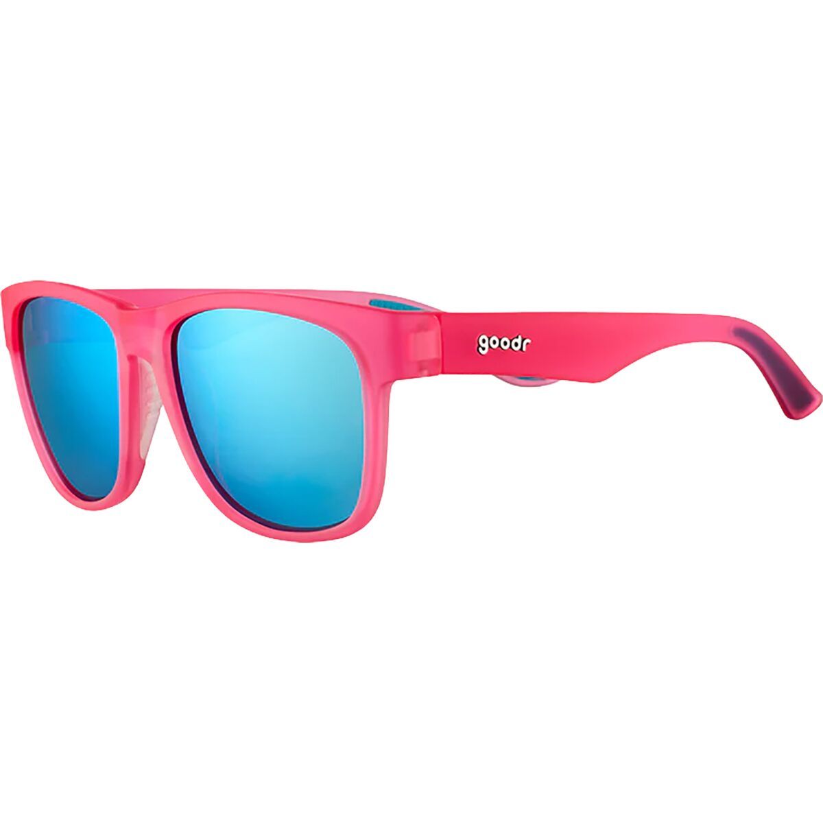 Image of Goodr BFG Polarized Sunglasses Do You Even Pistol, Flamingo, One Size