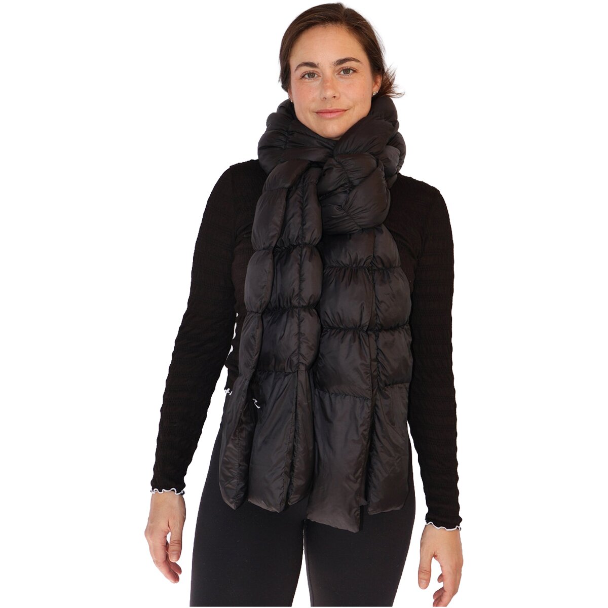 Gear Envie Gear Envie Puffy Scarf Black Onyx, One Size - $120.00 at Backcountry.com