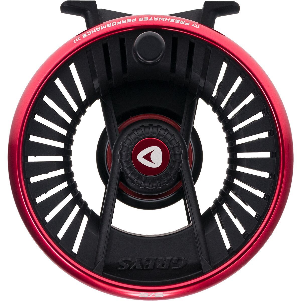 Greys Tail Fly Reel Black/Red, 5/6