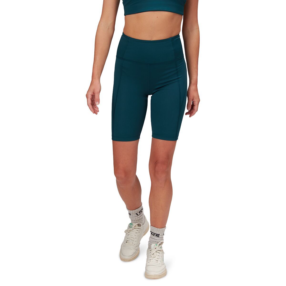 Girlfriend Collective High Rise Bike Short - Women's Globe, XS