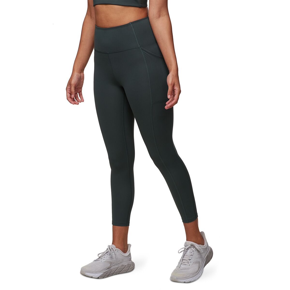 Girlfriend Collective Girlfriend Collective High Rise 7/8 Pocket Legging - Women's Moss, XL