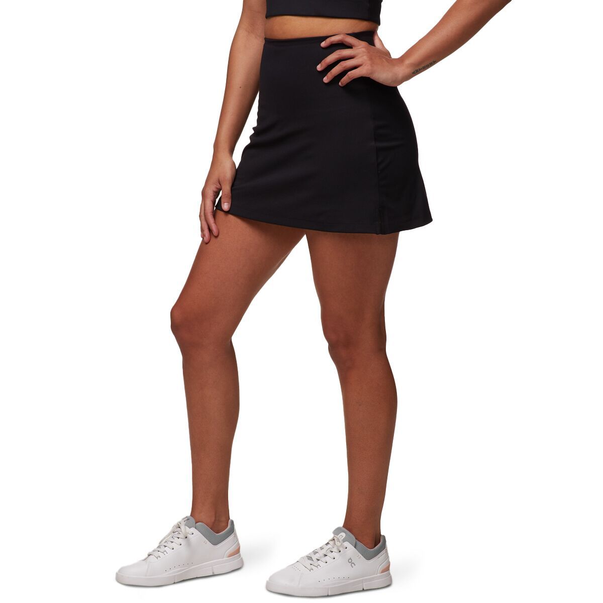 Girlfriend Collective High-Rise Skort - Women's Black, XS