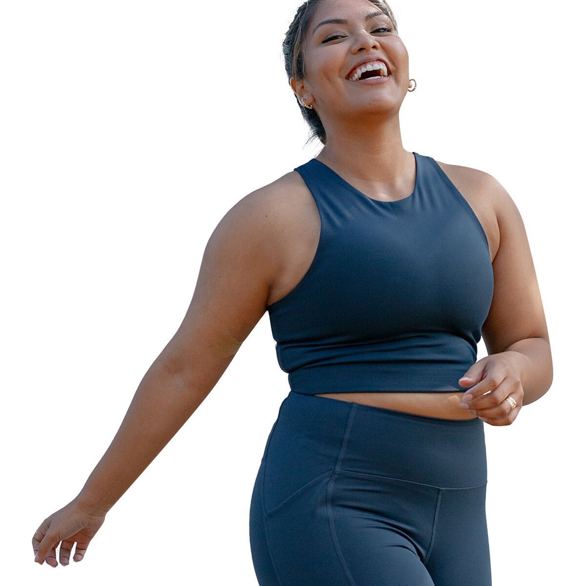 Girlfriend Collective Dylan Sports Bra - Women's Midnight, XS