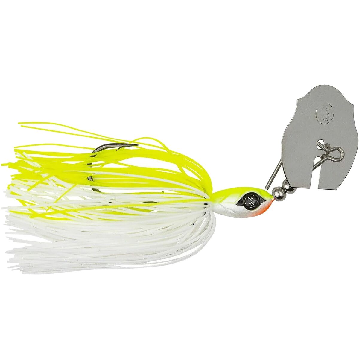 Googan Squad Googan Squad Clickbait Lure White/Chartreuse, 3/8oz