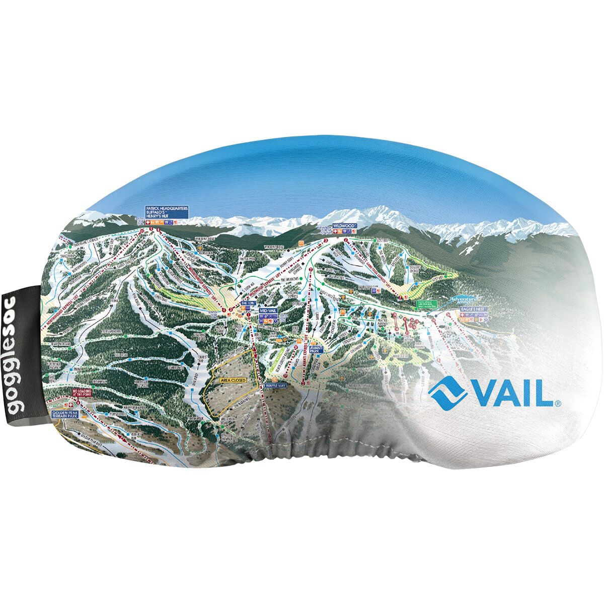 GoggleSoc Vail Map Soc Lens Cover