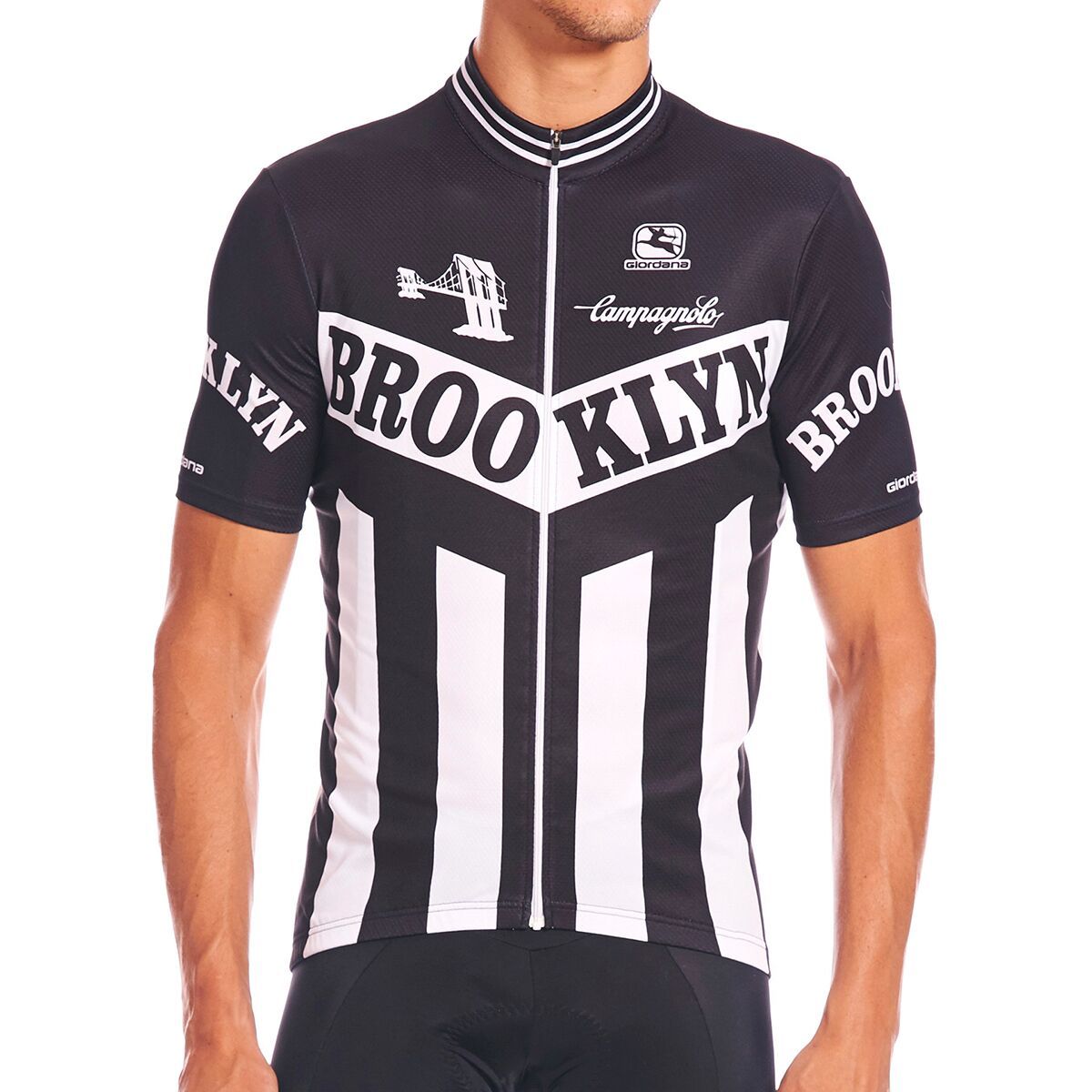 Giordana Team Jersey - Men's Brooklyn Black ProFit, 3XL
